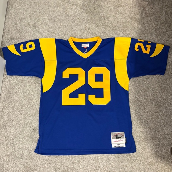 Mitchell & Ness Eric Dickerson Los Angeles Rams Legacy Jersey | Size L | NWT - Picture 1 of 6